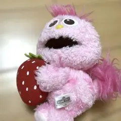 モッピー　いちご　キーチェーン　USJ ユニバ　セサミストリート