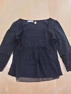 【any SiS】カットソー 　黒　サイズМ