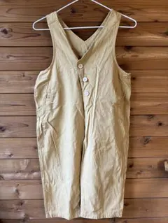 ベージュ サロペット 120サイズ