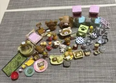 リラックマ ミニチュアフィギュアセット 約50点
