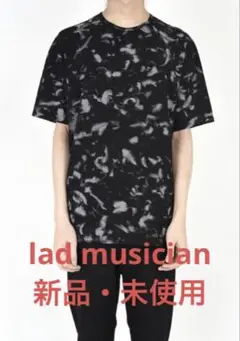 【新品・未使用】ラッドミュージシャン　フェザービッグT ブラック×グレー