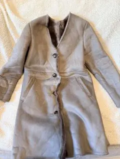 【Ray BEAMS】フェイクムートン コート