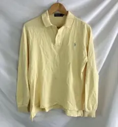 Polo by Ralph Lauren M イエローポロシャツ 長袖