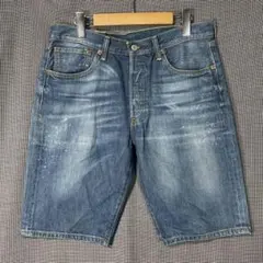 色落ち◎ Levis 501 デニムショーツ ジーンズ リーバイス メキシコ製