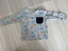 BEAMS MINI グレー ロンＴ 80cm