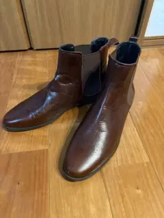 ZARA BASIC サイドゴアブーツ ブラウン 39