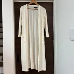 最終値下げ！BANANA REPUBLIC アイボリー ロングカーディガン XS