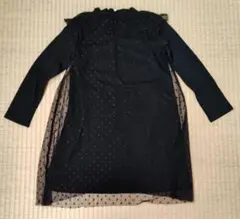 黒の120サイズワンピース