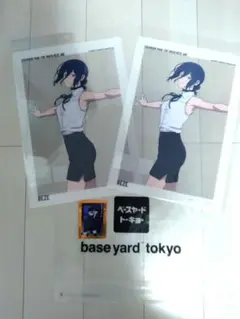 【未開封】チェンソーマン ベースヤードトーキョー A3クリアポスター レゼ