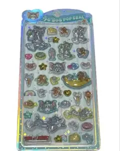 トムとジェリー　うるちゅるポップシール　ドロップシール