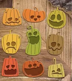 新品SALE ハロウィンかぼちゃ　カッティングダイ