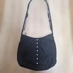 agnès b.　2wayショルダーバッグ　黒