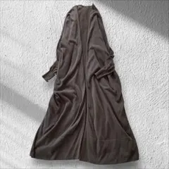 MUSE ドゥーズィエムクラス ロングカーディガン 薄手 羽織り コットン