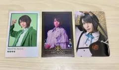 松井江 ミュージカル刀剣乱舞 ふぉとカード 3枚セット