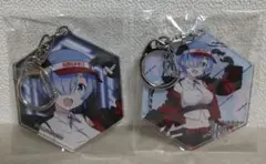 レム　Re：ゼロから始める異世界生活　ラウンドワン アクリルキーホルダー