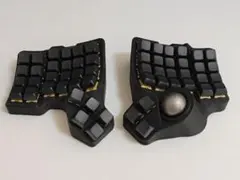 Charybdis 4x6 完成品 無線化 Bluetooth ブラック