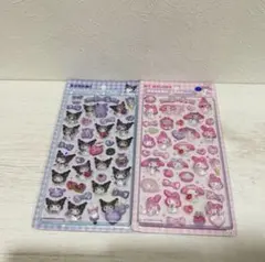 クロミ　マイメロ　第二弾　正規品　ボンボンドロップシール サンリオ　シール