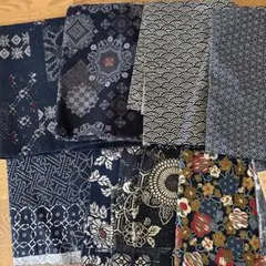 和柄 布 はぎれ9点セット