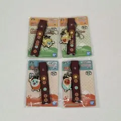 太鼓の達人 ラバーチャーム キーホルダー どんちゃん かっちゃん 4点セット