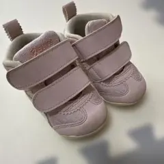 アシックス スクスク ピンク ハイカット ベビーシューズ 12.5cm