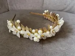 髪飾り成人式結婚式 卒業式ヘアアクセサリー カチューシャ 花