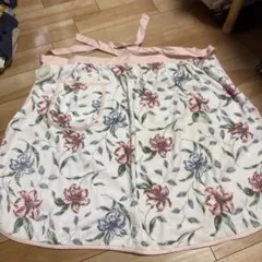 HOTMAN フラワーパターン エプロン