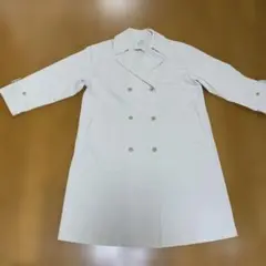 無印良品 ホワイト トレンチコート Lサイズ