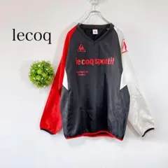 le coq sportif ルコック【Ｌ】Vネック ナイロンジャケット　薄手
