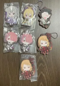 リゼロ アクリルストラップ 7個セット