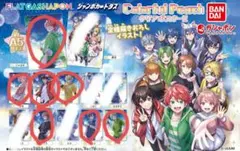 からぴち カラフルピーチ クリアポスター2 ガシャポン