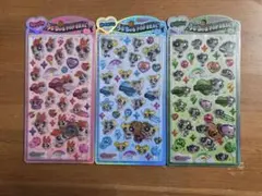 ■パワパフ うるちゅるPOP シール 3種セット