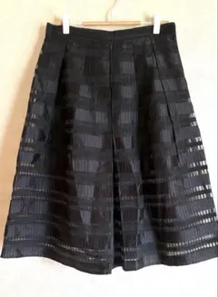 forever21 膝下丈 透け感シースルースカート