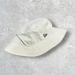 NEW ERA バケットハット アイボリー M/L 美品