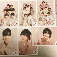 道枝駿佑　公式写真　なにわ男子　グリーティングフォト