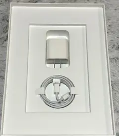 Apple 純正品　Lightningケーブル　電源アダプタ