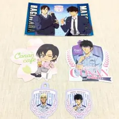 名探偵コナン 松田陣平 萩原研二 安室透 ポストカード ステッカー タグ セット