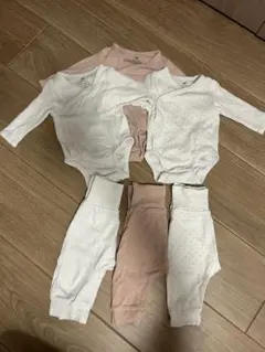 ロンパース・カバーオール 6点セット　H&M