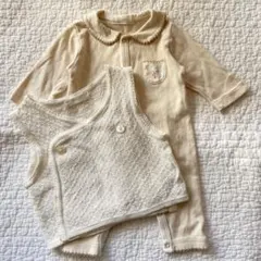 cofucu コフク　オーガニックコットン 新生児 ロンパース　ベスト　セット