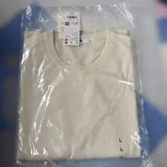 UNIQLO オフホワイト 長袖セーター Lサイズ