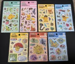 韓国限定　ポケモンシール　7種セット