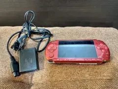 SONY PSP-3000 ラディアントレッド 本体 ACアダプター付き