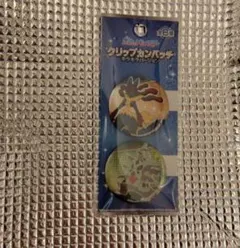 포켓몬 クリップ缶バッチ メガルカリオ メガバンギラス