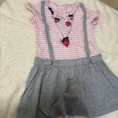 mezzopiano 半袖ワンピース 120