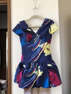 リリーブラウン  パンツ付き ボリュームワンピ