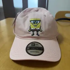 NEWERA ピンクキャップ 9TWENTY スポンジボム　限定　完売品