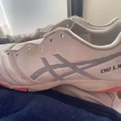 ASICS DS LIGHT サッカーシューズ ホワイト/ピンク