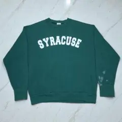 90s USA製 DELTA SYRACUSE カレッジスウェット L