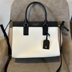 kate spade ショルダーバッグ ホワイト/ブラック