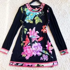 LEONARD FASHION 花柄チュニック サイズ38 - メルカリ