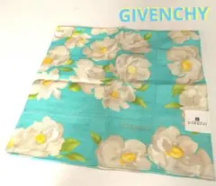 GIVENCHY 花柄 ハンカチ